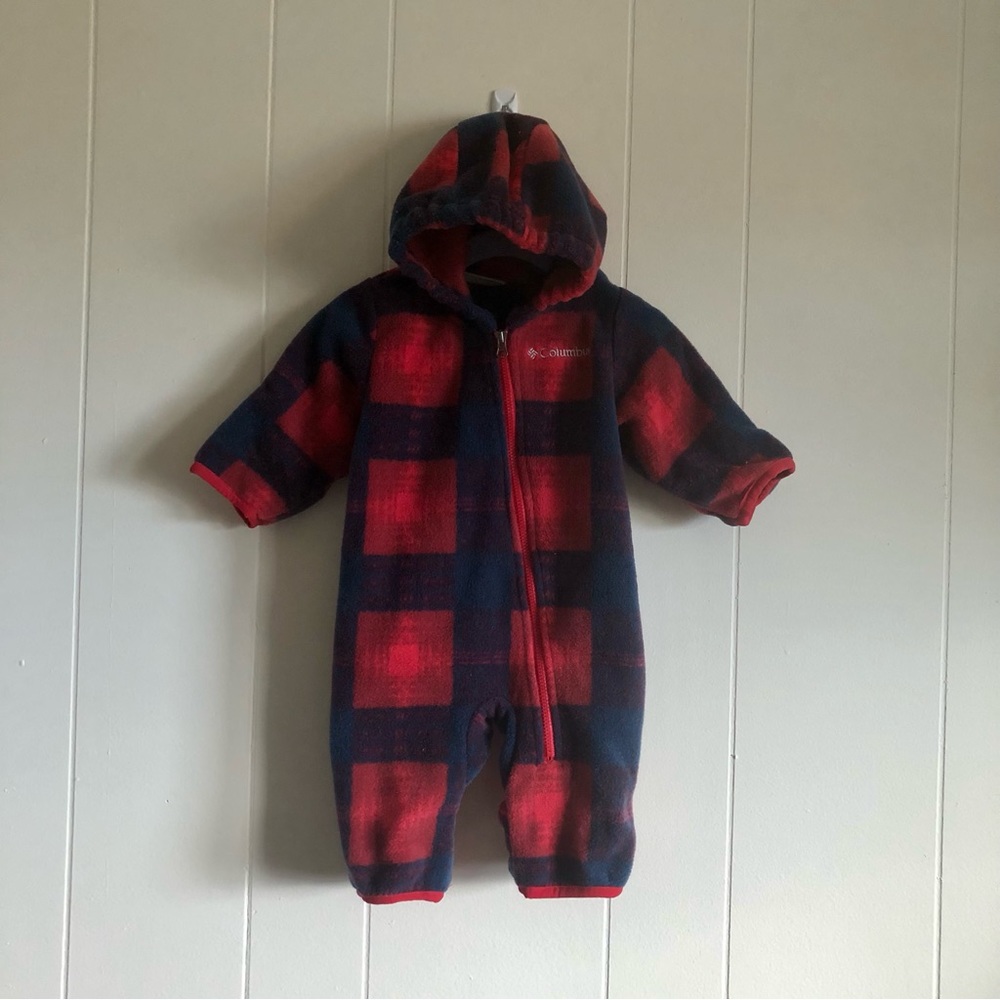 Columbia fleece winter suit for baby | 0-3 months